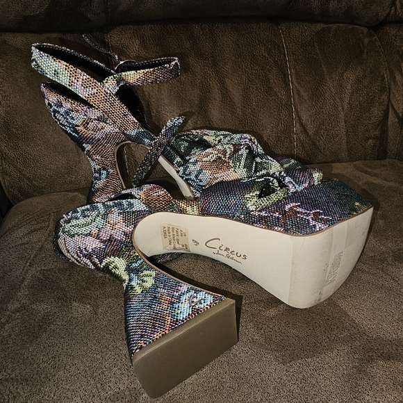 BRAND NEW Circus NY by Sam EdelmanWomen's Audrea Platform Sandals sz 8.5 - Picture 4 of 7